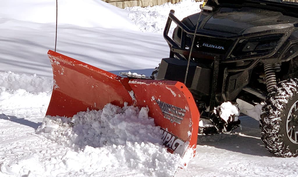Types of side by side Snow Plow Blade Material